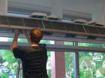 Обслуживание тепловых завес